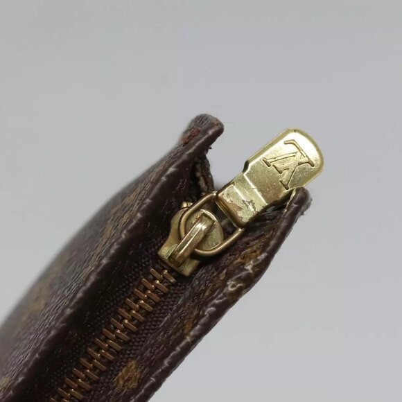 LOUIS VUITTON Monogram Bucket GM Accessory Pouch LV Auth ti2870 - Picture 9 of 16